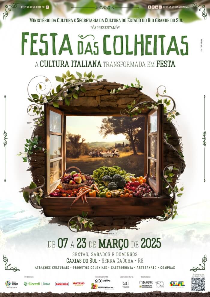 Cartaz 4ª Festa das Colheitas
