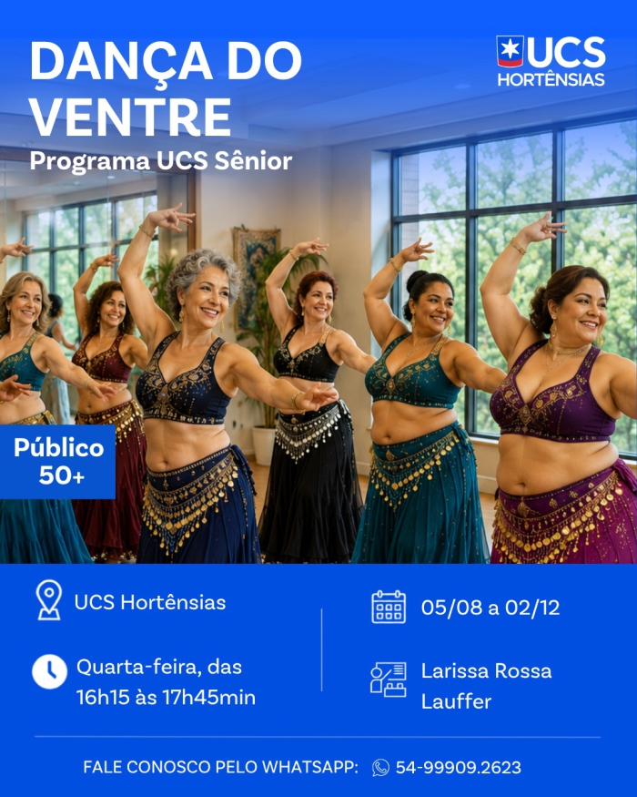Dança do Ventre no UCS Sênior Hortênsias Dança do Ventre no UCS Sênior Hortênsias