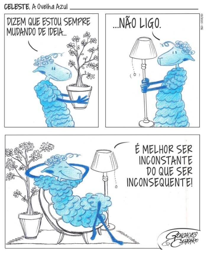 Tirinha Celeste