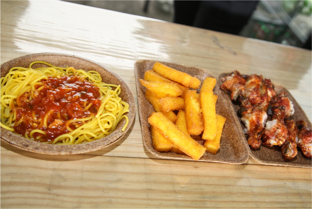 Massa, polenta e galeto 