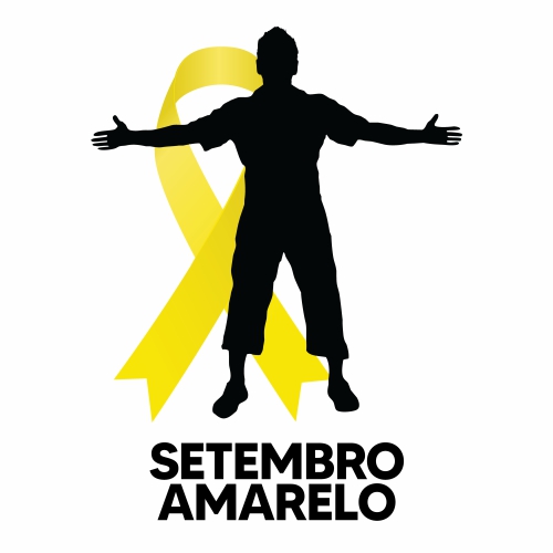 Logotipo do Setembro Amarelo 2023 - CVV