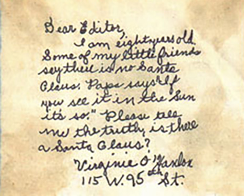 Carta escrita a mão