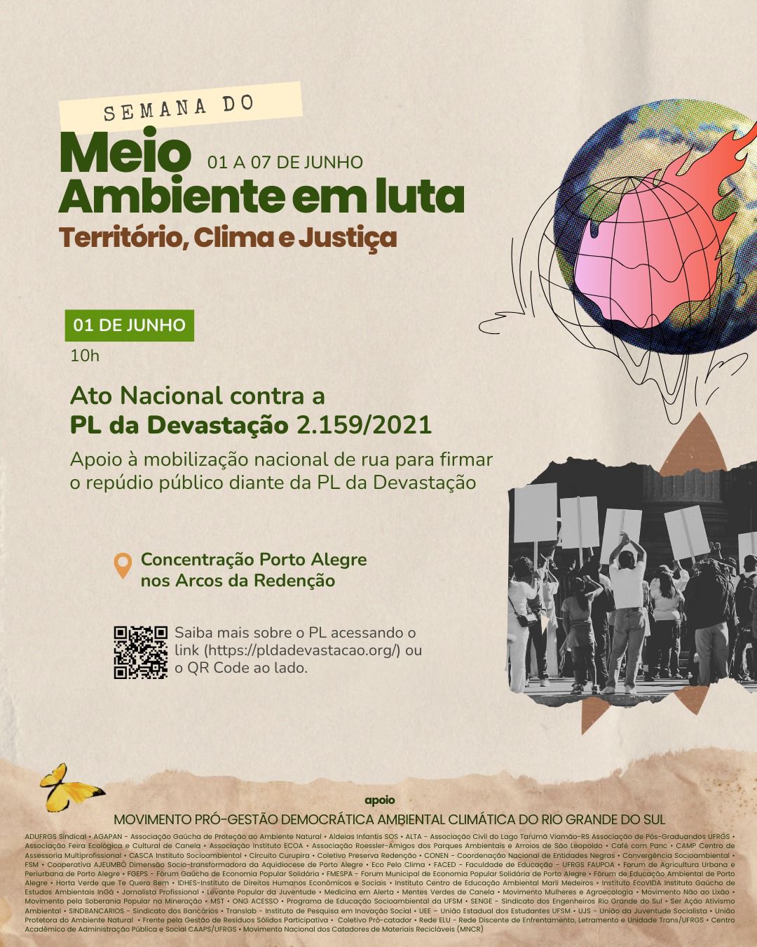 Ato contra o PLda Devastação