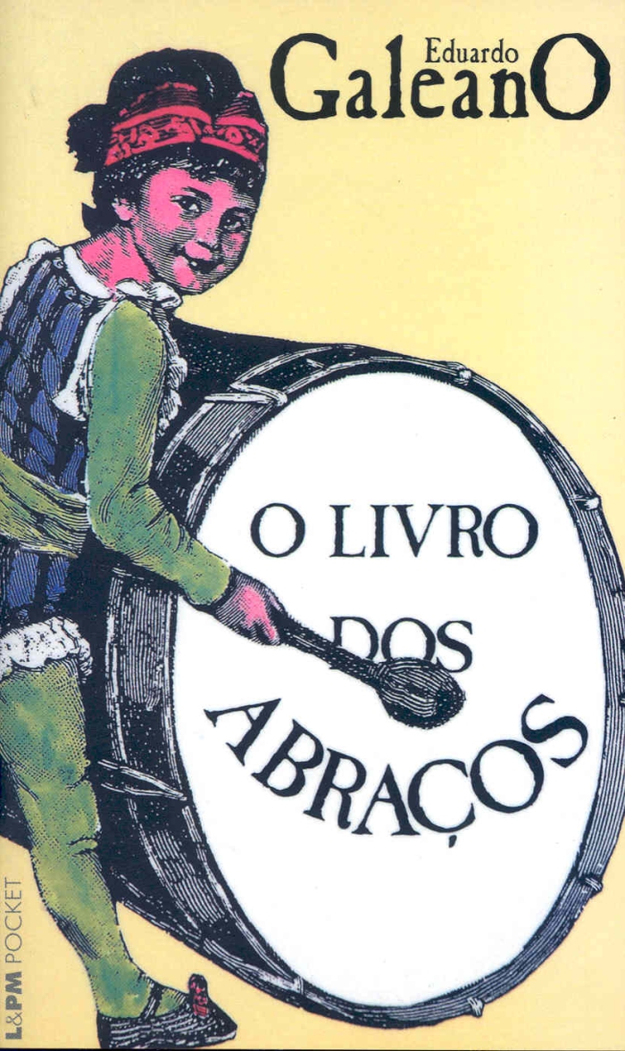 Capa de O Livro dos Abraços, de Eduardo Galeano