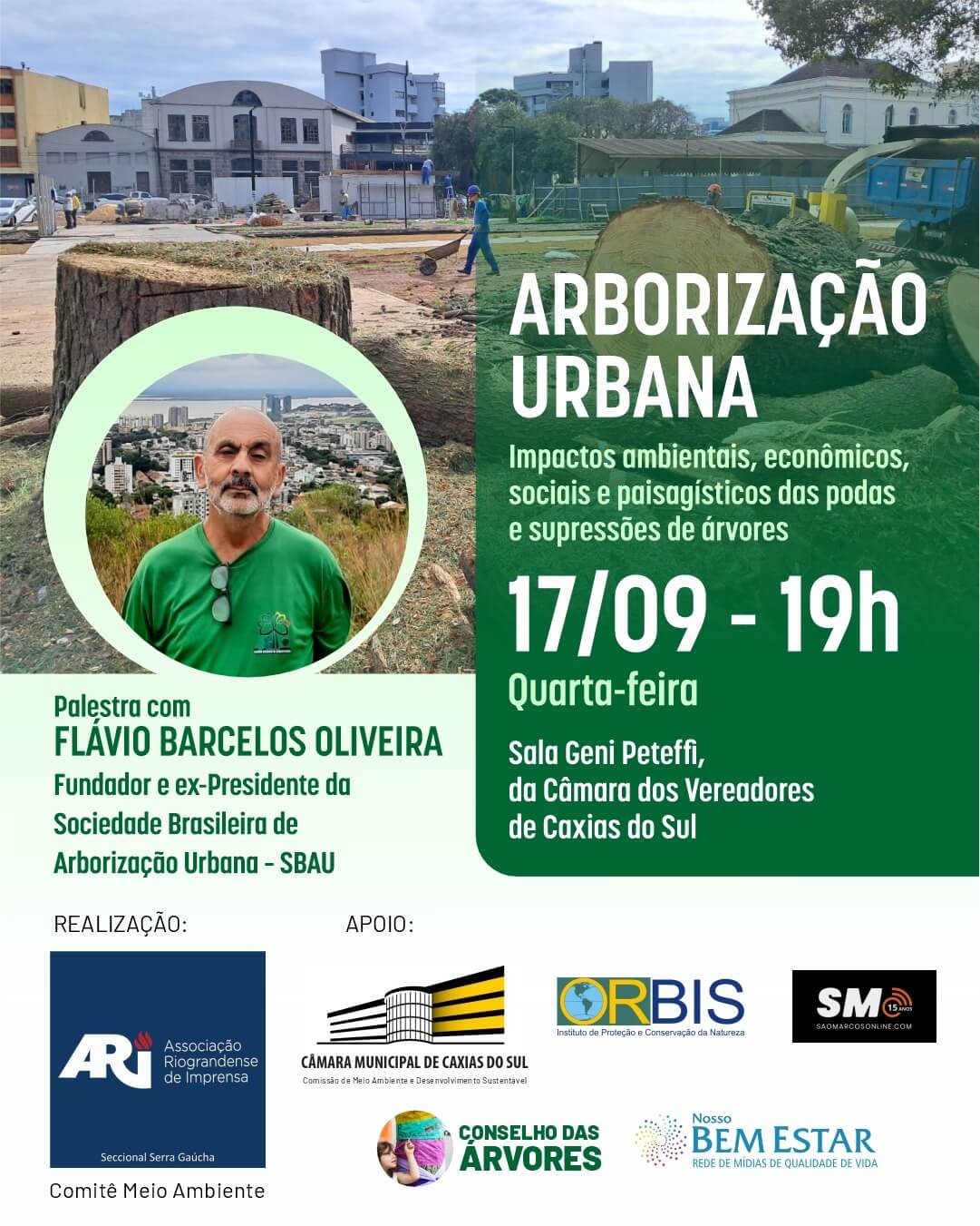 Card arborização urbana 