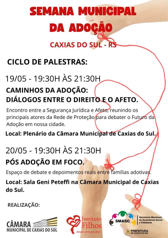 Card Semana Municipal da Adoção 