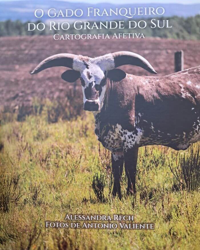 O gado franqueiro do Rio Grande do Sul – Cartografia Afetiva Capa do livro O gado franqueiro do Rio Grande do Sul – Cartografia Afetiva