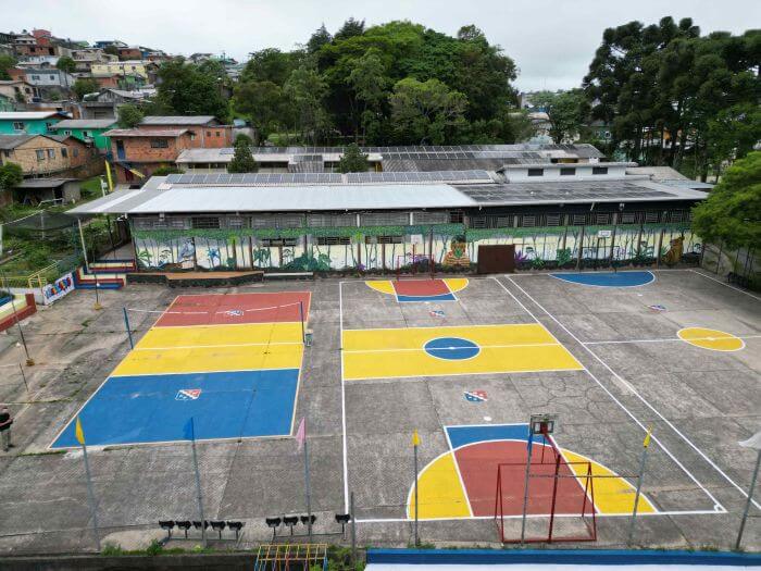 Quadra no Centro Murialdo