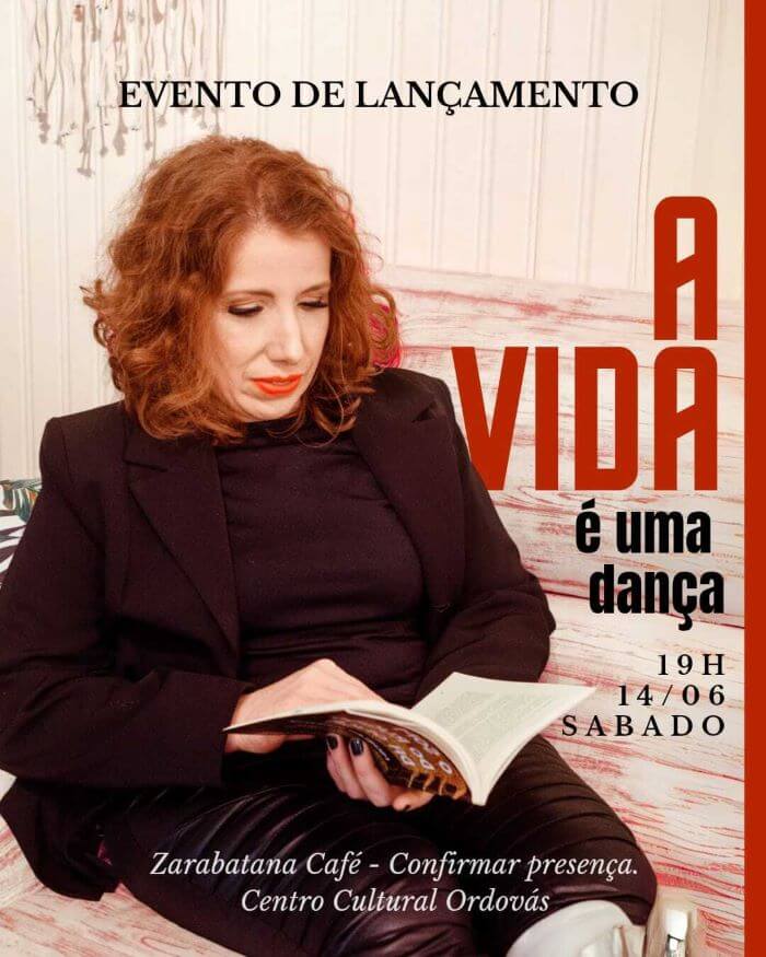 Capa de A vida é uma dança