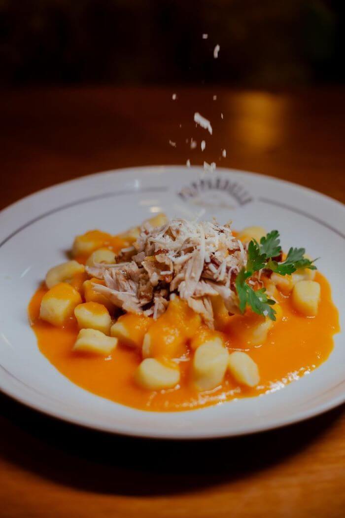 Prato de comida italiana